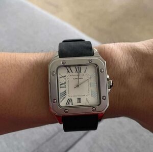 🔥 Cartr Santos Watch with Black Strap